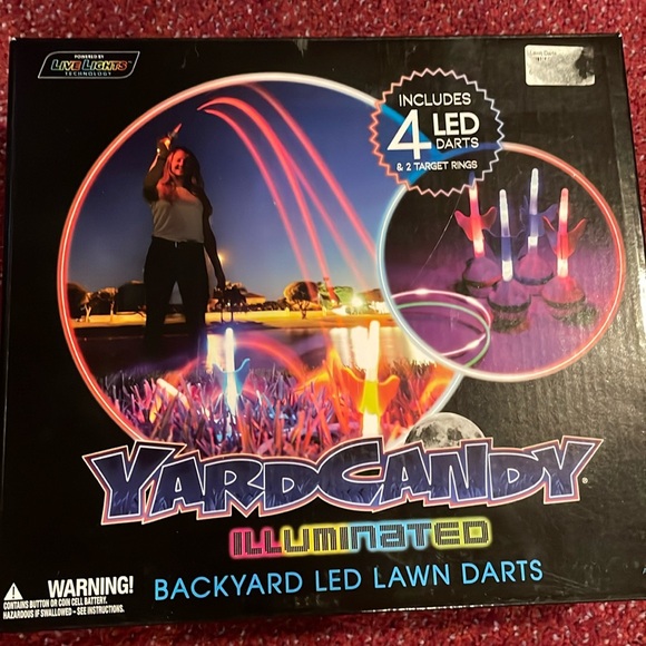 Yard Candy Illuminated Backyard LED Lawn Darts - Picture 1 of 6